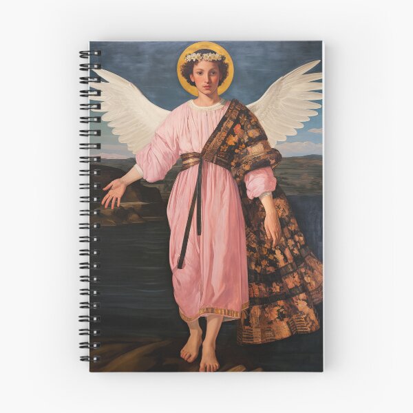 Item preview, Saint Raphael the Archangel designed and sold by SanctifiedSouls.