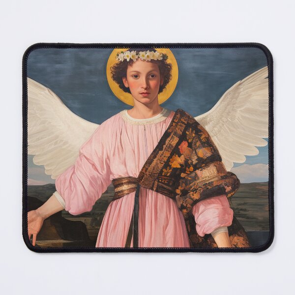 Item preview, Saint Raphael the Archangel designed and sold by SanctifiedSouls.