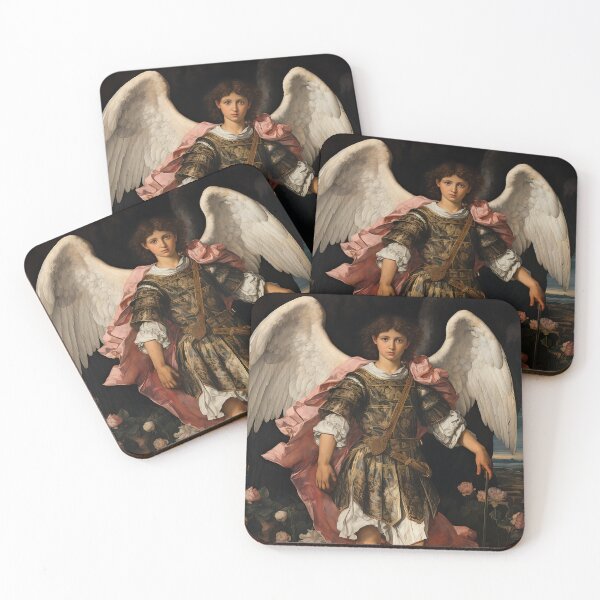 Item preview, Saint Raphael the Archangel designed and sold by SanctifiedSouls.