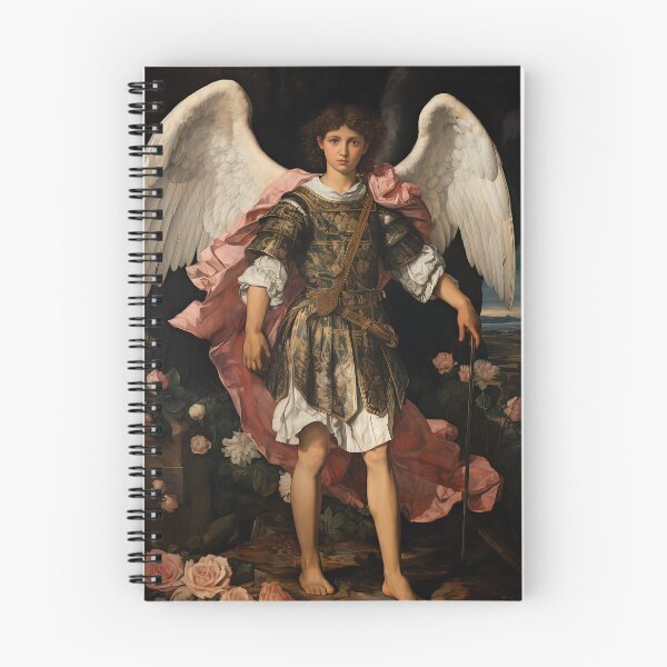 Item preview, Saint Raphael the Archangel designed and sold by SanctifiedSouls.