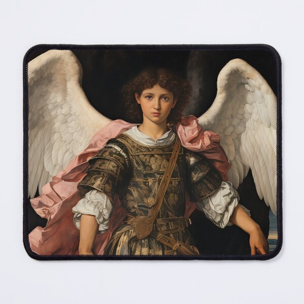Item preview, Saint Raphael the Archangel designed and sold by SanctifiedSouls.