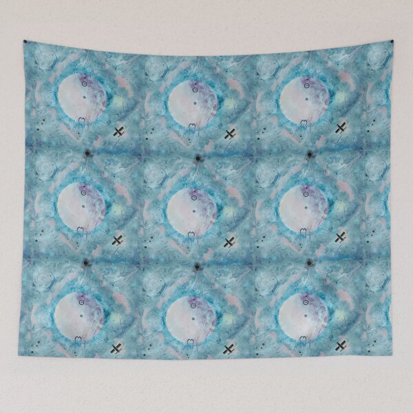 Item preview, Planets and Particles, abstract seamless pattern designed and sold by xianardo.arts.