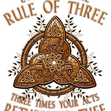 Artwork thumbnail, Triquetra Rule of Three by TheMoonlightShop