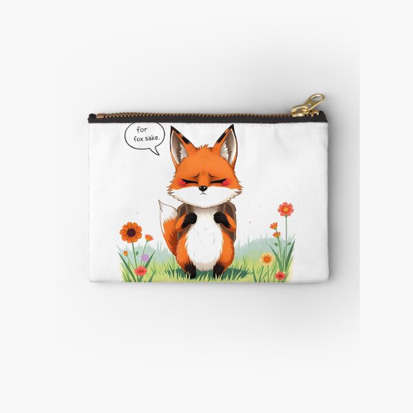 Artikelvorschau, For Fox Sake – Süßes und freches Fuchs-Wortspiel entworfen und verkauft von FTH.