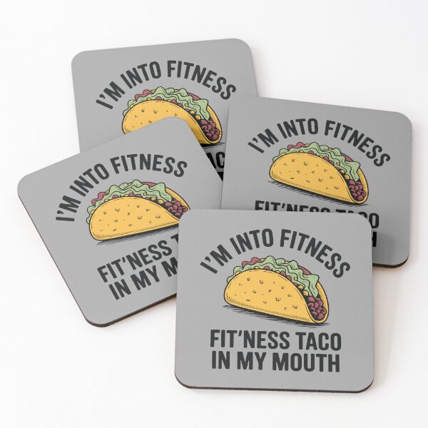 Item preview, I’m Into Fitness Taco | Funny Dad Taco Humor designed and sold by tmerchtrends.