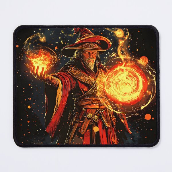 Item preview, Wizard Casts Orbs of Plasma Upon Evil Of The Universe.  designed and sold by scooterbaby.