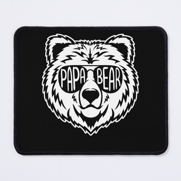 Item preview, Mens Papa Bear Face Sunglasses Papa Bear Lover Father's Day designed and sold by smartrocket.
