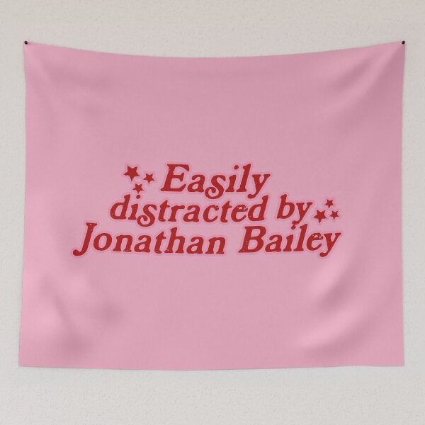 Item preview, Jonathan Bailey, Easily distracted by designed and sold by baranskini.