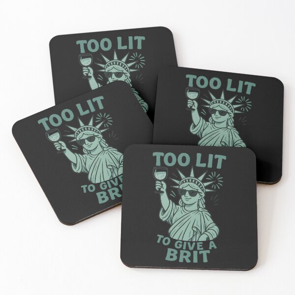 Item preview, Too Lit to Give a Brit designed and sold by Uglyandcute.