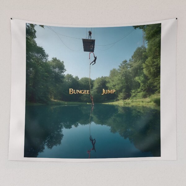 Item preview, Bound by Responsibility, Elevated by Resilience; Leap of Life: The Bungee Experience designed and sold by Creative-RE.