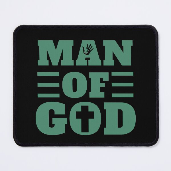 Item preview, Man of God, Christian Design.  designed and sold by MoriaStore.