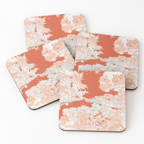 Item preview, Tampere City Map of Pirkanmaa, Finland - Bohemian designed and sold by deMAP.