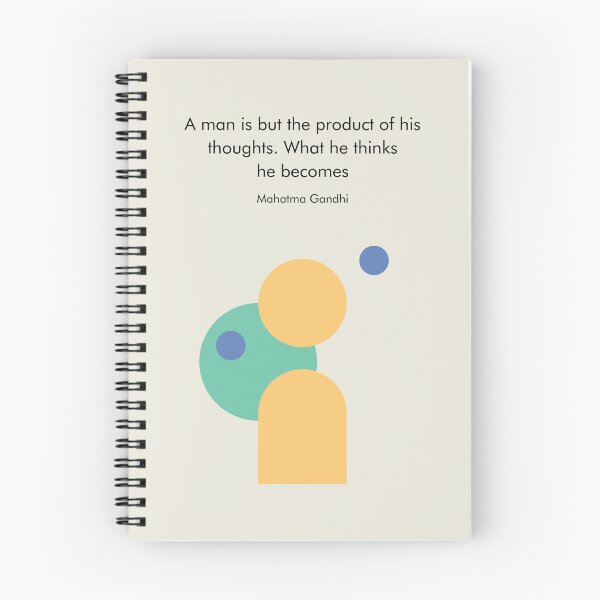 Item preview, Product of Thoughts Mahatma Gandhi Quote India Peace designed and sold by kakarikihill.