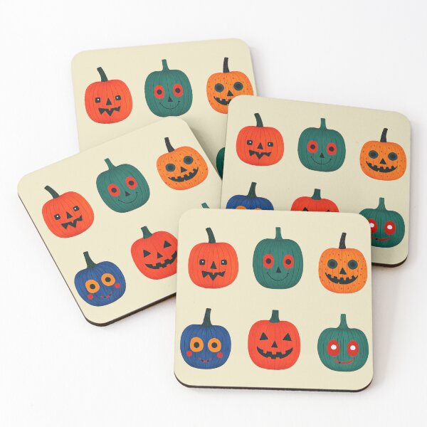 Item preview, Colorful Halloween Pumpkins designed and sold by GolDreamShop.