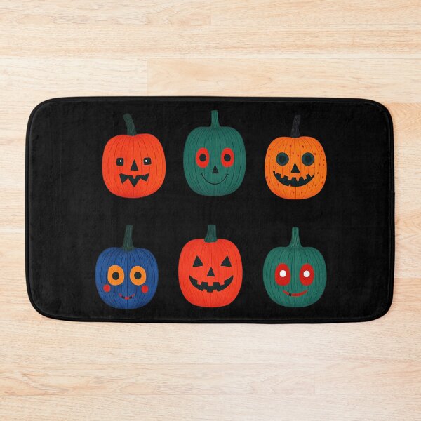 Item preview, Colorful Halloween Pumpkins designed and sold by GolDreamShop.