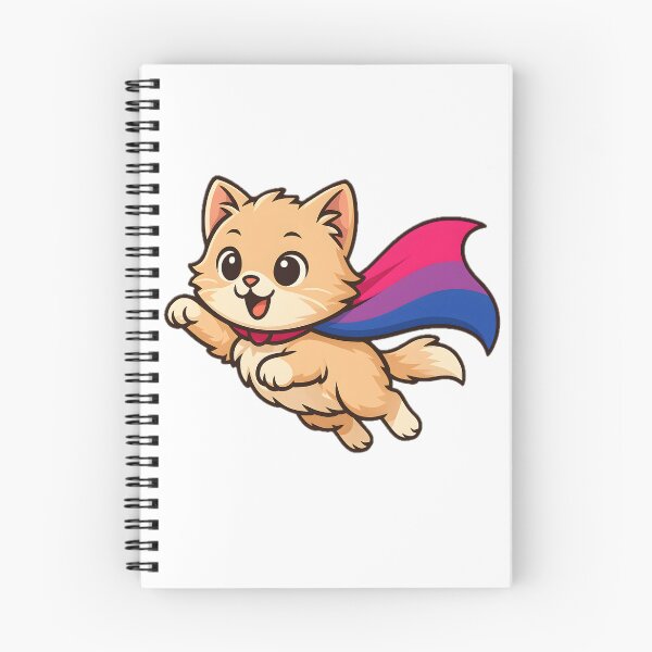 Item preview, Cat with Bisexual Pride Cape – Cute Bi Design designed and sold by Travelslightly.
