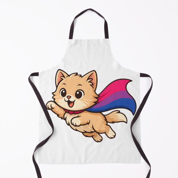 Item preview, Cat with Bisexual Pride Cape – Cute Bi Design designed and sold by Travelslightly.