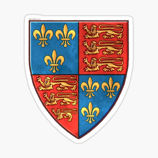 Item preview, Arms of the Kingdom of England designed and sold by abshierartwork.