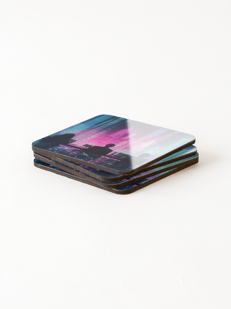 Thumbnail 4 of 5, Coasters (Set of 4), Processors designed and sold by RicoInStudios.
