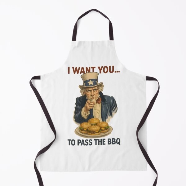 Item preview, I Want You… to Pass the BBQ designed and sold by Uglyandcute.
