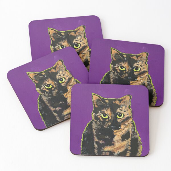 Item preview, Akua Cat Portrait designed and sold by Aesthenia Designs.