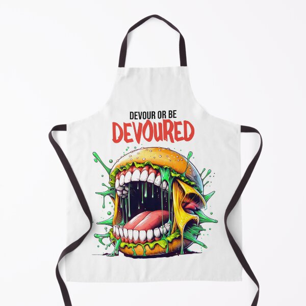 Item preview, Devoured Burger Monster Graphic Art designed and sold by EdwinkOne.