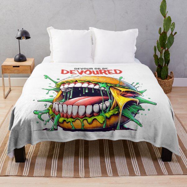 Item preview, Devoured Burger Monster Graphic Art designed and sold by AtuqStudio.