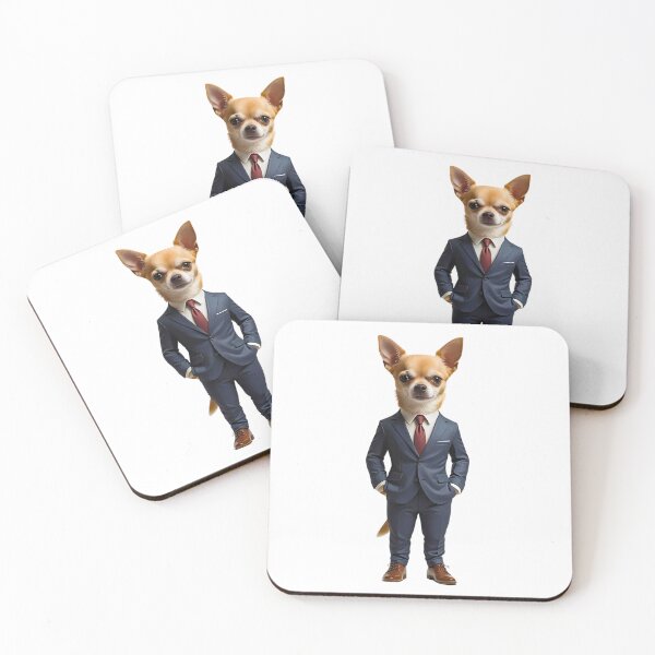 Item preview, Chihuahua Lawyer in Suit – Adorable Attorney Dog Design designed and sold by Fredster1966.