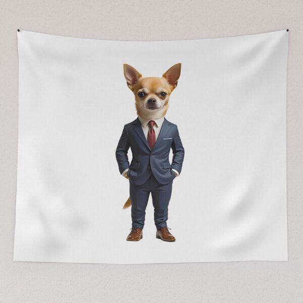 Item preview, Chihuahua Lawyer in Suit – Adorable Attorney Dog Design designed and sold by Fredster1966.