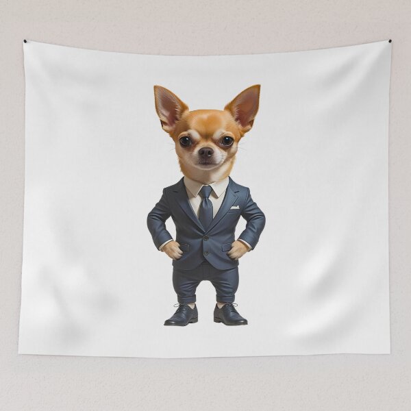Item preview, Chihuahua Attorney in Suit – Adorable Lawyer Dog Design designed and sold by Fredster1966.