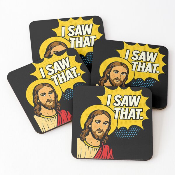 Item preview, Jesus, I Saw That Meme – Pop Art Comic Book Style designed and sold by Fandom Threads.