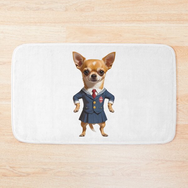 Item preview, Chihuahua Catholic School Girl – Cute & Quirky Pup in Uniform designed and sold by Fredster1966.