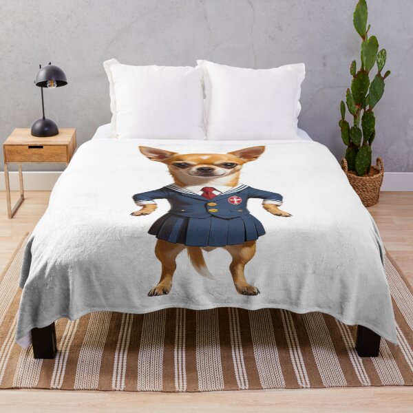 Item preview, Chihuahua Catholic School Girl – Cute & Quirky Pup in Uniform designed and sold by Fredster1966.