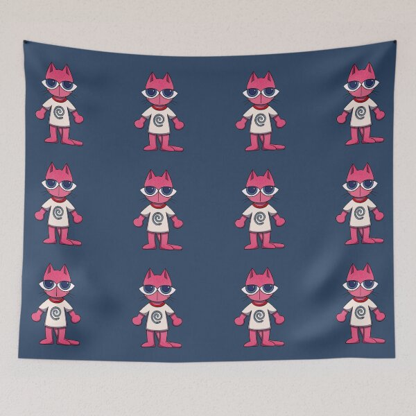 Item preview, Kat in comfy oversized T-shirt designed and sold by Aeukan.