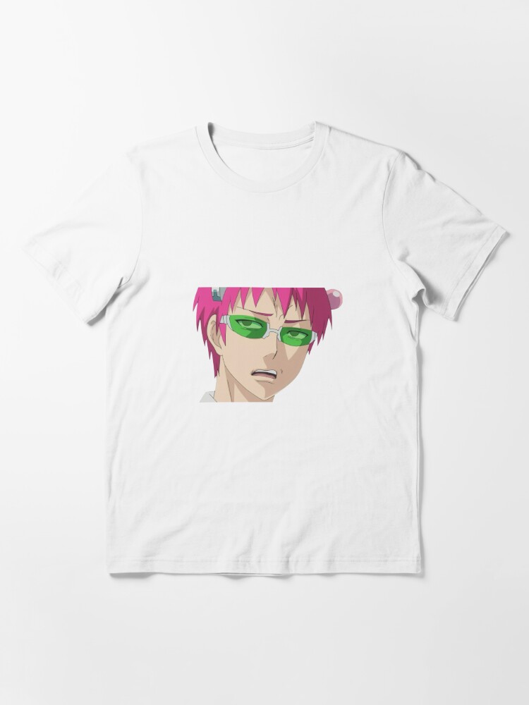 The Disastrous Life Of Saiki K Face Design T Shirt For Sale By Rollermobster Redbubble 4911