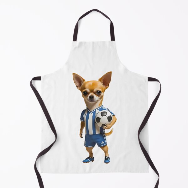 Item preview, Chihuahua Soccer Star – Funny Dog Sports Design for Soccer Lovers designed and sold by Fredster1966.