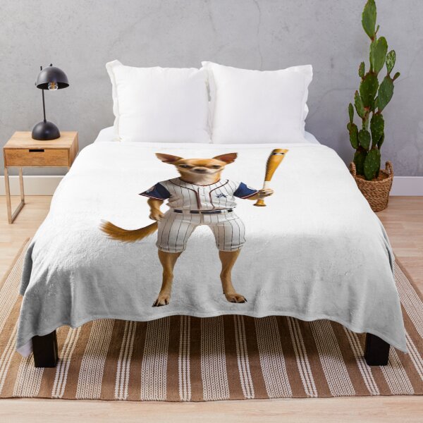 Item preview, Chihuahua Baseball Player – Funny Sports Dog Design for Fans & Pet Lovers designed and sold by Fredster1966.