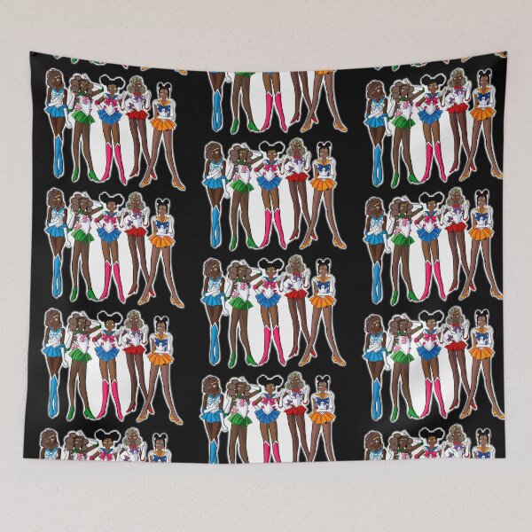 Item preview, Melanated Queens - Sailor Scouts  designed and sold by 2CRE8IVE4925.