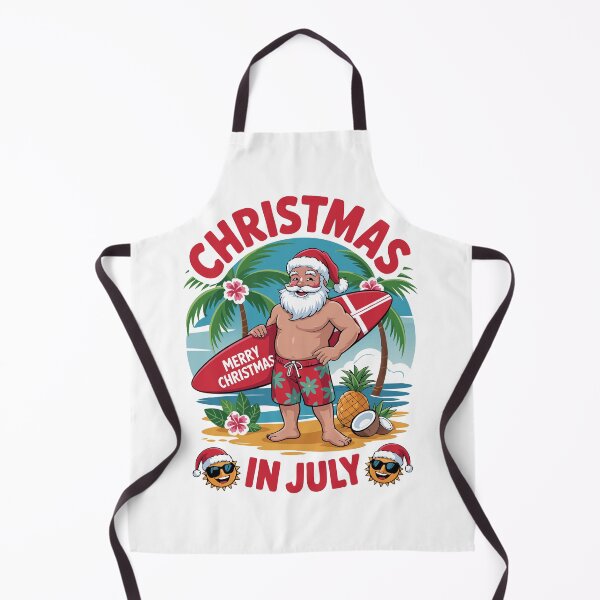 Item preview, Tropical Santa Christmas in July – Holiday Beach Style designed and sold by TRTrendyHouse.