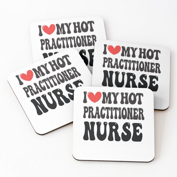 Item preview,  I Love My Hot Practitioner Nurse Wife I Heart My Girlfriend heart of Valentine's Day Funny Retro Gift designed and sold by CoolCreative.
