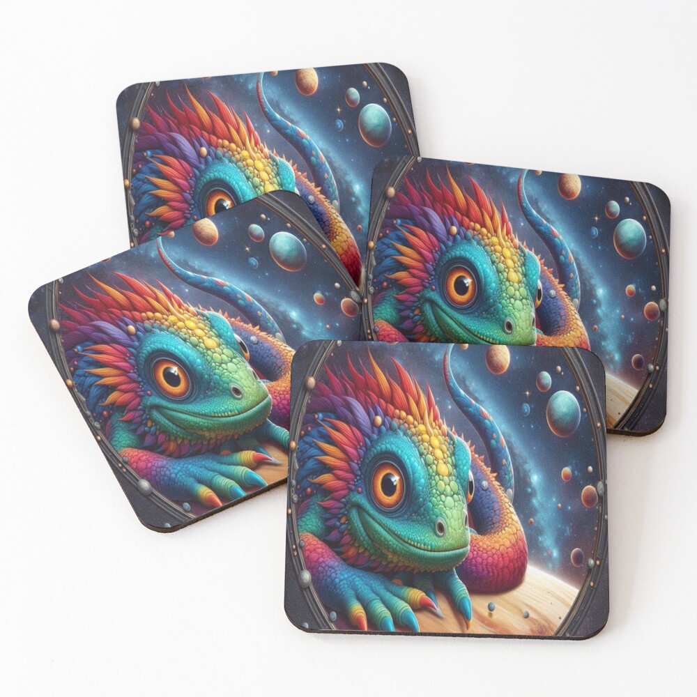 Item preview, Coasters (Set of 4) designed and sold by ARTFINSTORE.