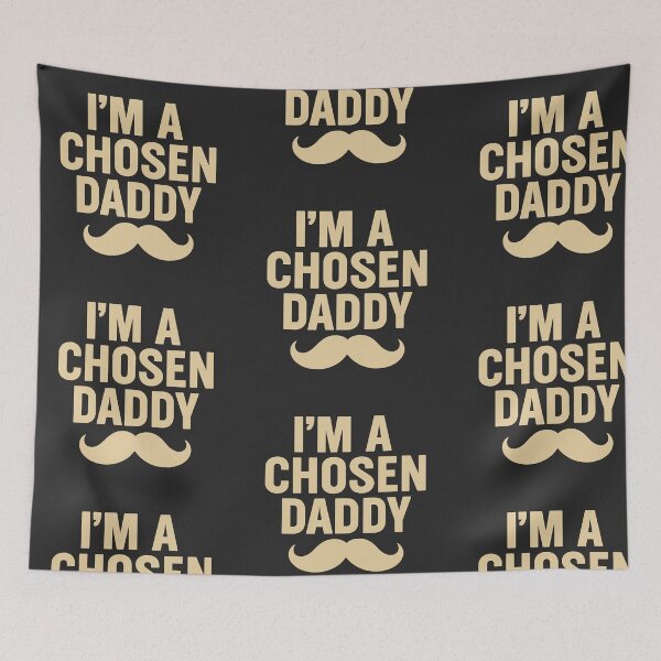 Item preview, I’m a Chosen Daddy – Christian Fatherhood Identity Design designed and sold by astersgraphics.