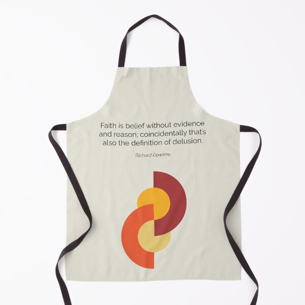 Item preview, Richard Dawkins New Atheism Quote Geometric Art designed and sold by kakarikihill.