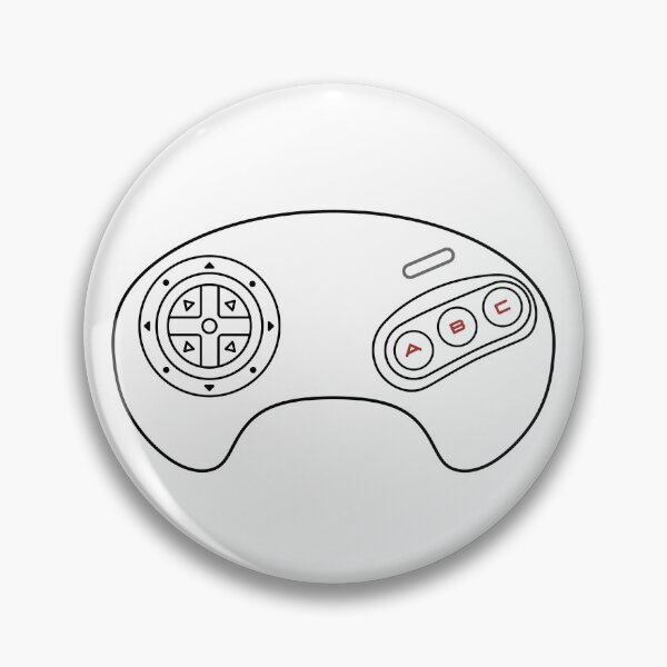 Item preview, Retro Game Control Sega Genesis  designed and sold by GrafxGear.