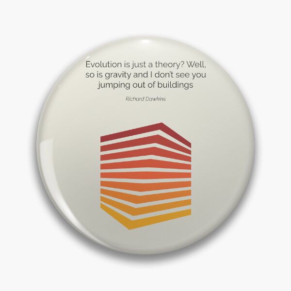 Item preview, New Atheism Richard Dawkins Quote Geometric Art designed and sold by kakarikihill.