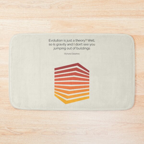 Item preview, New Atheism Richard Dawkins Quote Geometric Art designed and sold by kakarikihill.