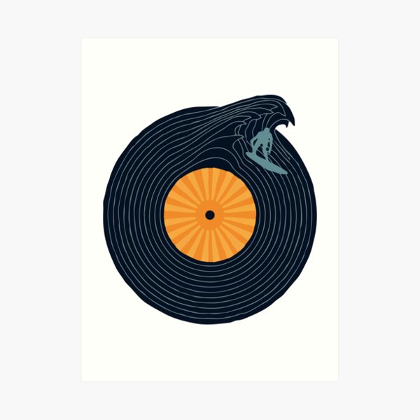 Ride the Music Art Print