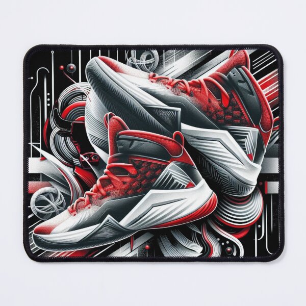 Item preview, Basketball Shoes-Bulls Colors designed and sold by LilKamper20.