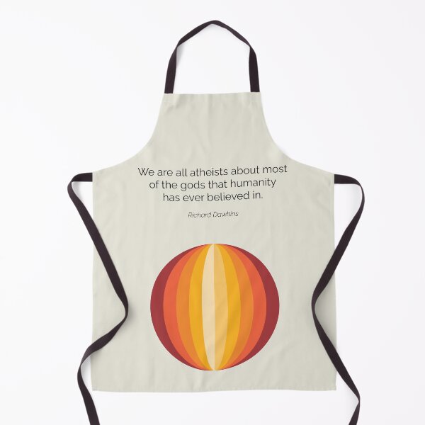 Item preview, Richard Dawkins We Are All Atheists Quote Geometric Art designed and sold by kakarikihill.