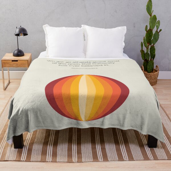 Item preview, Richard Dawkins We Are All Atheists Quote Geometric Art designed and sold by kakarikihill.